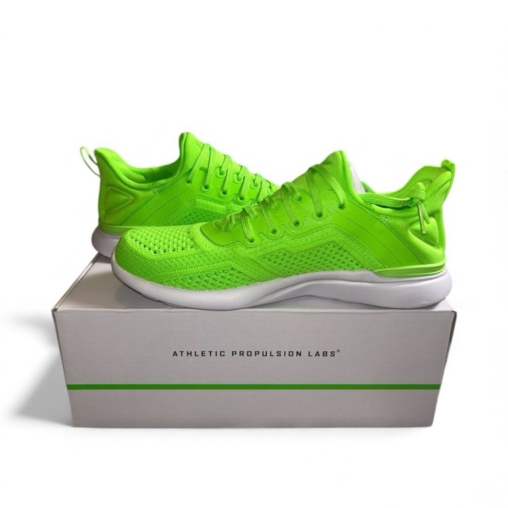 APL Women's Techloom Tracer Green and White Sneakers